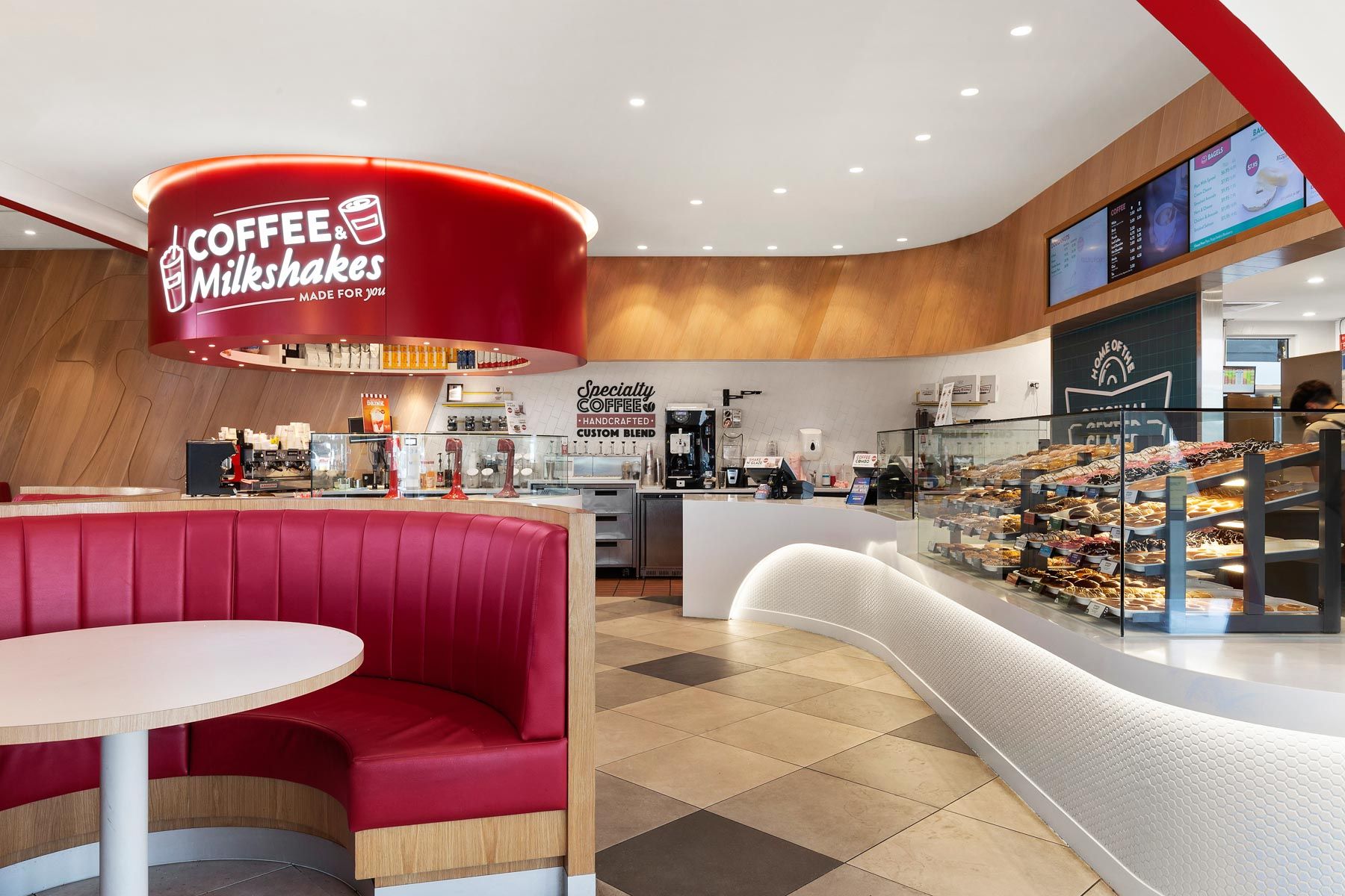 A national lighting roll out for Krispy Kreme Unios